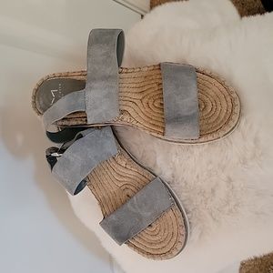 Ladies Marc Fisher Suede Sandal